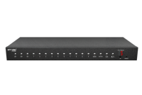 Conmutador KVM digital remoto VGA de 32 puertos sobre CAT5, extensor KVM digital sobre CAT5 para VGA con alcance de 100 m