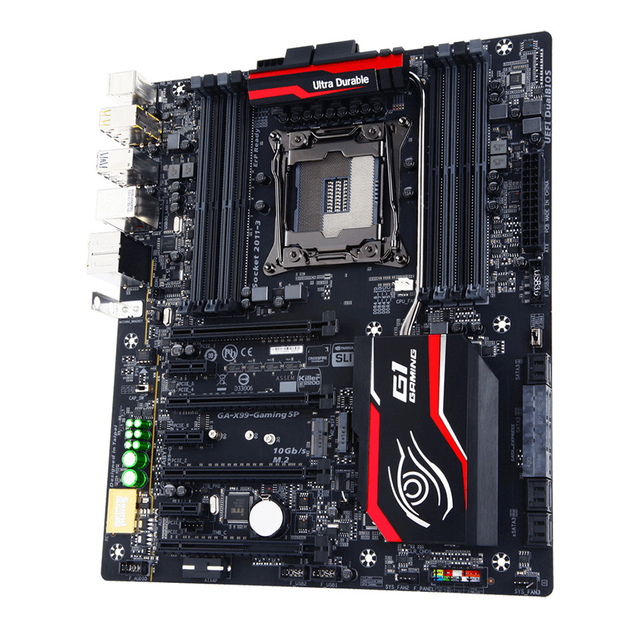 X99 GA-X99-Gaming 5P Desktop Motherboard for Gigabyte LGA2011-V3 PCI-E 3.0 DDR4 64GB PC E-ATX