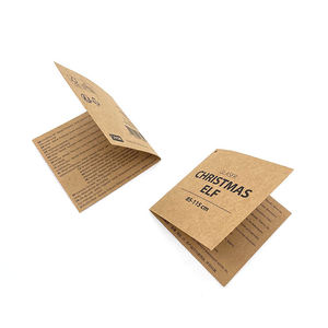 Tùy chỉnh phân hủy sinh học sinh thái thân thiện <span class=keywords><strong>Brown</strong></span> <span class=keywords><strong>kraft</strong></span> giấy bao bì quần áo thẻ treo Tag cho May Mặc Áo sơ mi giày túi - Product Image 6