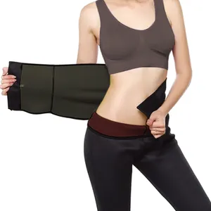 direct factory breathable fabric neoprene sweat waist trainer slimming belt for tummy control