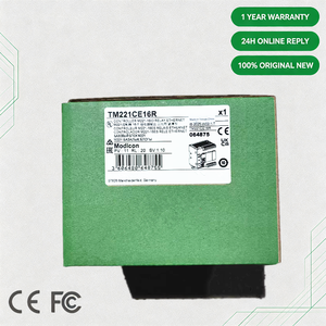 PLC ใหม่เอี่ยม 100% คอนโทรลเลอร์แท้ 24VDC เอาท์พุตทรานซิสเตอร์แบบอีเธอร์เน็ต TM221CE16T คอนโทรลเลอร์อุตสาหกรรมขนาดกะทัดรัด - Product Image 1