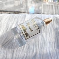 Bouteille de parfum personnalisée Logo étanche de luxe et de mode et étiquette autocollante en métal anti-rouille