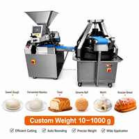Machine à diviser la pâte Aish Baladi, rondeuse à pain égyptien, équipement de portionnement de la pâte Baladi, machine à faire des pains plats pour boulangerie