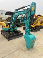 Excavatrice compacte sur chenilles d'occasion Kubota U30 2024, 3 tonnes, 20 kW, mini-pelleuse, godet de 0,1 m³ pour espaces restreints