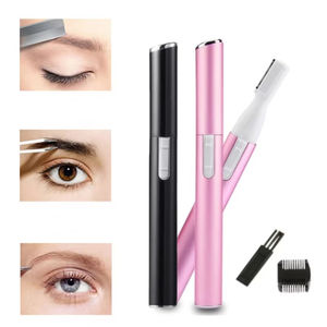 Tondeuse à sourcils portable pour le modelage des sourcils, avec double tête de coupe, outils de tondeuse à cheveux lavables - Product Image 6