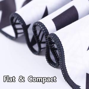 맞춤 인쇄 양면 패턴 오버사이즈 초대형 빠른 건조 여름 만다라 럭셔리 마이크로파이버 비치 타월 - Product Image 4