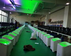 CE ROHS 6X18 Wát Với Ứng Dụng Điện Thoại <span class=keywords><strong>Wifi</strong></span> Điều Khiển Led Pin <span class=keywords><strong>Par</strong></span> Can Không Dây IR Từ Xa Led <span class=keywords><strong>Uplight</strong></span> - Product Image 5