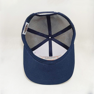 Casquettes structurées à visière incurvée à 6 panneaux, casquettes de camionneur brodées, casquettes snapback en maille, casquettes de sport de marque, fabrication OEM au Vietnam - Product Image 6