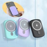 Banque d'alimentation sans fil magnétique 10000 MAh PD 20W charge rapide chargeur portable sans fil mince mini batterie externe