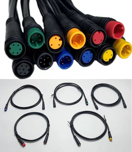 Đầu nối cáp tròn chống nước IP65, loại cái/đực, M6 M7 M8, 2/3/4/5/6 chân, dùng cho xe tay ga, xe đạp điện - Product Image 2