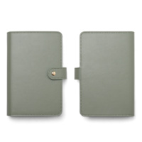 Organiseur de budget A5/A6 en cuir PU personnalisé avec anneaux, classeur, journal, agenda, cadeau d'entreprise – Vente en gros