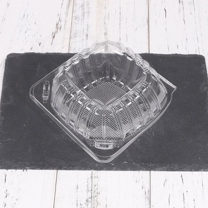 Nhựa dùng một lần thức ăn nhanh <span class=keywords><strong>Hamburger</strong></span> caketakeaway container với rõ ràng nổi vỉ hộp vỏ sò và nắp cho bao bì - Product Image 3