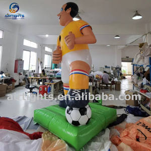 <span class=keywords><strong>Muñeco</strong></span> de Jugador de Fútbol Gigante de Diseño Único Personalizado, Globo de PVC Resistente <span class=keywords><strong>Inflable</strong></span> con Forma de Jugador de Fútbol Holandés - Product Image 3