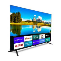 Téléviseur LED intelligent multi-systèmes 24 - 110 pouces 4K 120Hz avec Wi-Fi intégré CKD/SKD pour acheteurs en gros mondiaux Noir/Couleur personnalisée