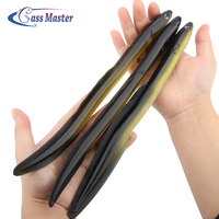 Bass Master 30cm 58.7g leurre d'anguille simulé appât de pêche artificiel souple