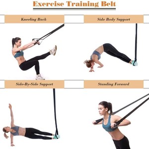 Adjustable Fitness Training Belt Nylon Webbing Resistance Strap For Home Workout Suspension Trainer - Product Image 4