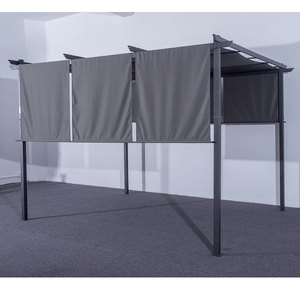 मिया वाटरप्रूफ पॉप अप आउटडोर मेटल पेर्गोला 3x4 3 मीटर कैनोपी के साथ - Product Image 2
