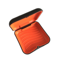 Boîte de rangement carrée personnalisée avec logo pour appareils dentaires, blanchiment des dents, orthodontie, aligneurs