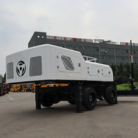 Niveau laser automatique à bras télescopique motorisé pour béton, type nivelleuse laser, vente en gros d'usine