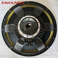Haut-parleur de subwoofer de 15 pouces avec bobine vocale de 3 pouces, haut-parleur de subwoofer professionnel en néodyme, puissance de 600 Wrms, audio professionnel pour l'audio