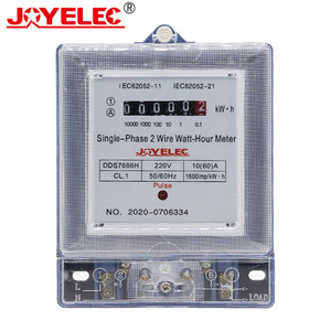 Digital Single <strong>Phase</strong> <strong>2</strong> <strong>Wire</strong> Watt-Hour <strong>Meter</strong> Electronic <strong>Energy</strong> <strong>Meter</strong> <strong>KWH</strong> <strong>Meter</strong> - Product Image 1