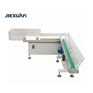 Automatic L-shape drinking straw gathering machine