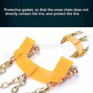 Chaînes à neige et à glace en acier pour pneus de voiture et camion, 2/3/4x roues, antidérapantes, pour conduite sécurisée sur glace, neige et boue - Product Image 5