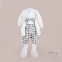 Peluche Lapin Mignon à Longues Oreilles, Idéale pour les Cadeaux, Jouet en Peluche Stich à Prix Abordable