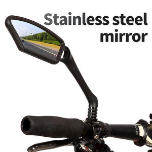 Bicicleta retrovisor bicicleta refletor ajustável rotativa leve alç<span class=keywords><strong>a</strong></span> refletor transparente espelho scooter elétrico - Product Image 2