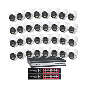8MP 32 CH IP Kit telecamera di sicurezza NVR/<span class=keywords><strong>DVR</strong></span> 4K visione notturna Cloud opzioni di archiviazione dati ctv di rete a 32 canali - Product Image 1