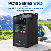 Variateur de fréquence PC10 Series VFD 0,75-37KW 220V 380V Monophasé Triphasé Contrôleur de vitesse moteur Onduleur
