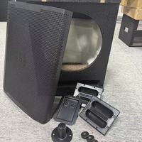 KP6015S Caisson de basses passif 15 pouces pour enceintes Line Array, finition brillante en contreplaqué MDF, toutes étiquettes et accessoires inclus, OEM
