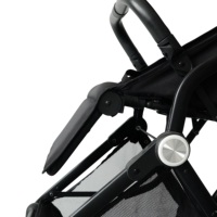Poussette de voyage portable pour bébé nouveau-né personnalisée 2 en 1 avec poignée réversible, poussette de luxe
