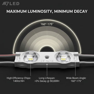โมดูล LED ประสิทธิภาพสูง 100Lm/W รุ่น 4516 ขับเคลื่อนด้วยชิป SMD2835 คุณภาพสูงสุด ให้ความสว่างสูงสุด พร้อมใช้พลังงานต่ำ - Product Image 2