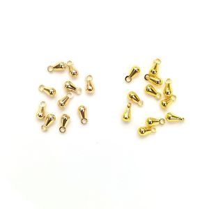 B4840 fashion asli 14k emas penuh jimat hati liontin kalung putih perak jimat pembuatan perhiasan permanen - Product Image 6