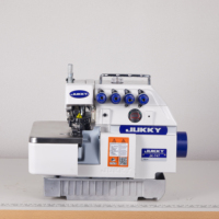Machine à coudre industrielle domestique à grande vitesse, surjeteuse JUKKY pour matériaux légers ou moyens, 4 fils