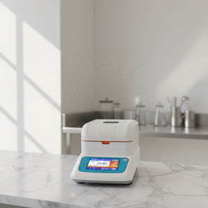 Medidor de Umidade Digital 0.005g SF-120A Equipamento de Medição de Umidade Halógeno para Teste de Teor de Umidade 1 Ano de Garantia 220V - Product Image 2