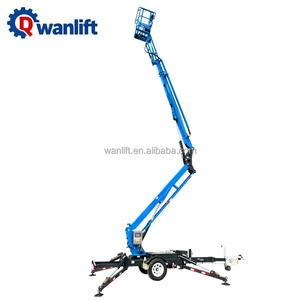 Elevador Portátil Ava Telescópico de 12m-24m, Remolcable, con <span class=keywords><strong>Plataforma</strong></span> Elevadora Pequeña, Qdwanlift WL Multicombustible - Product Image 2