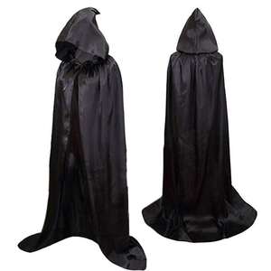 Disfraz de Carnaval Medieval de Halloween Vampire Reaper de longitud completa, capa de capucha puntiaguda para hombres, mujeres y niños - Product Image 5
