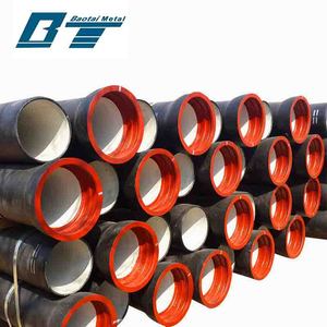 Iso2531 en545 PN16 xi măng vữa lót đôi Mặt bích dễ uốn sắt ống Màu Đỏ Epoxy tráng - Product Image 6