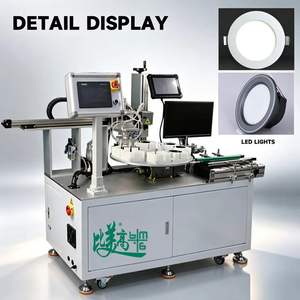 Machine de marquage laser à fibre optique avec caméra CCD, détection de type de plastique, bras robotique, table rotative et couvercle de lampe LED en plastique - Product Image 6
