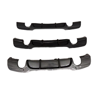 Diffuseur arrière de pare-chocs de voiture de Style M-Performance Diffuseur arrière d'aspect carbone Bilatéral single out pour BMW E90 M-Tech
