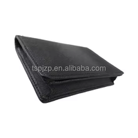 Porta Tarjetas de Cuero PU con Logotipo Personalizado TSH, Tamaño A5, Resistente al Fuego, Cuero Genuino, Carpeta de Presentación para Oficina, Documentos Escolares