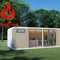 Tiny House Villa modulaire mobile de luxe au bord de la mer, type cabine Apple, utilisable comme bureau, hôtel, maison conteneur ou habitation de villégiature et de commerce