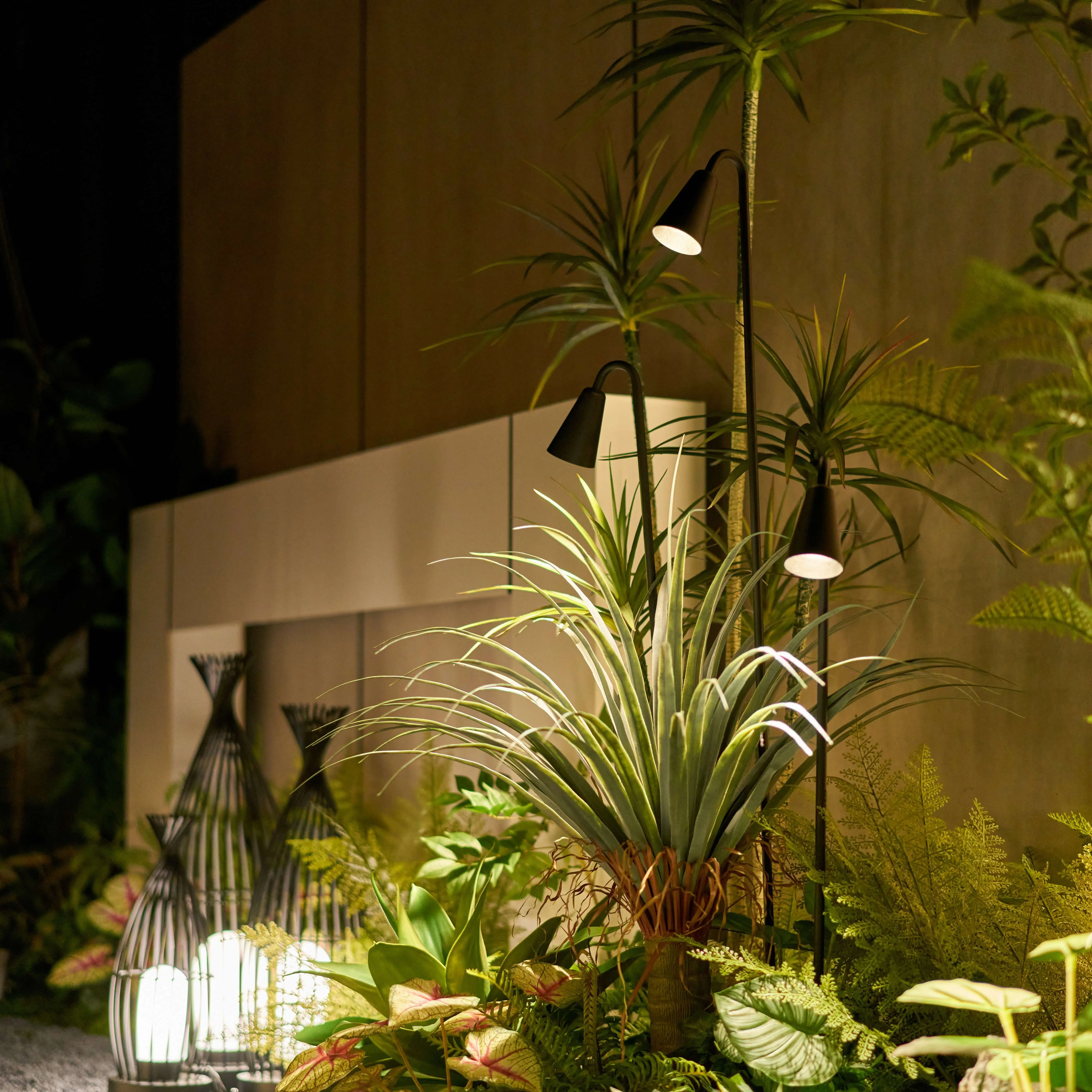 ZOMI impermeable IP65 luces de césped decoración de luz de jardín 6W 80cm alto 3000K Luz de césped de jardín blanca cálida