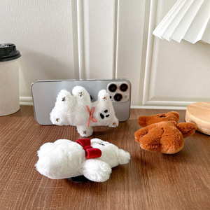 Điện Thoại Di Động Chủ Với Thiết Kế Dễ Thương Đồ Chơi Sang Trọng Phim Hoạt Hình Tùy Chỉnh Điện Thoại Grip Popping Ổ Cắm Với Logo Tùy Chỉnh Điện Thoại Grip - Product Image 2