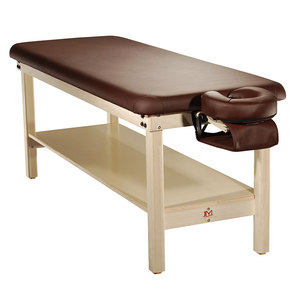 <span class=keywords><strong>Table</strong></span> <span class=keywords><strong>de</strong></span> <span class=keywords><strong>massage</strong></span> <span class=keywords><strong>en</strong></span> <span class=keywords><strong>bois</strong></span> fixe pour clinique, traitement, physiothérapie, examen médical - Product Image 4