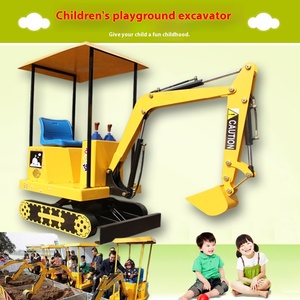 Lớn trong nhà máy xúc sân chơi trẻ em cát Máy đào Đồng xu-hoạt động quét mã mô hình công cộng vui chơi giải trí công viên ngoài trời vuông - Product Image 4