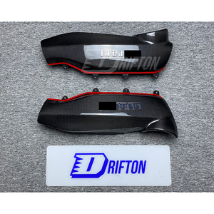 DRIFTON Para Ferrari 488 GTB Spider Caja de Aire del Motor de Fibra de Carbono Seca con Acabado Brillante/Mate de Tejido 3K/6K/12K - Product Image 2