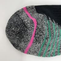 Chaussettes de compression unisexes - Tricotées en coton/nylon/spandex respirant pour les sports de plein air au printemps